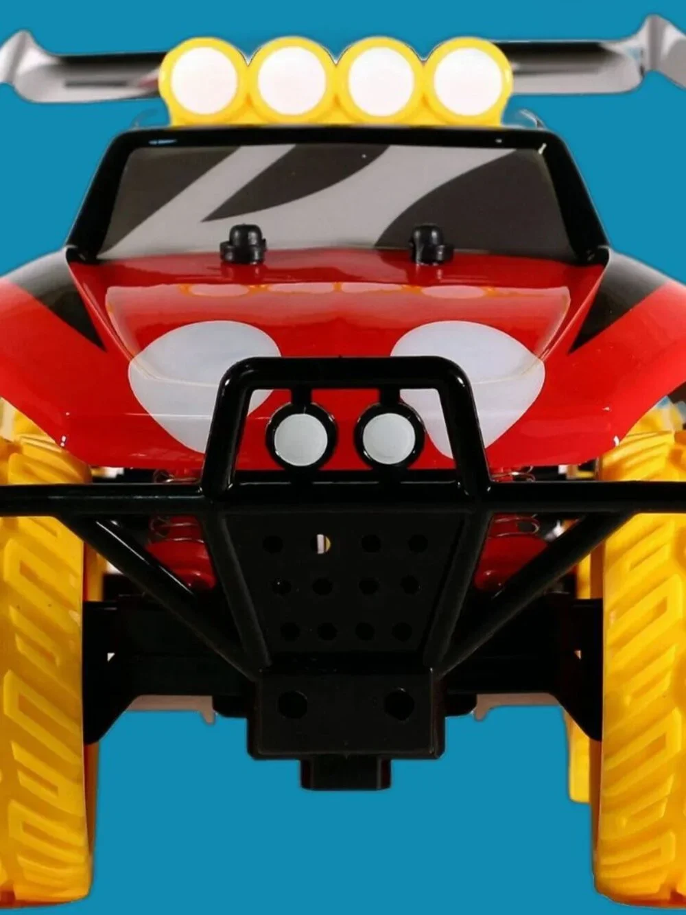 DISNEY Mickey Mouse Remote Control Buggy Large Toy Car 2.4 GHz Toy USB NEW